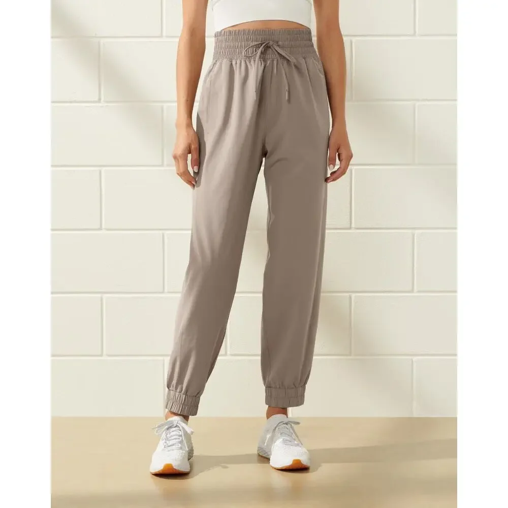 YPB motionTEK Jogger Oat Beige Sweatpants Size S - Picture 2 of 7